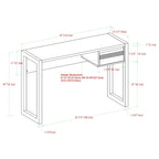 Middlebrook Two-Tone One-Drawer Writing Desk