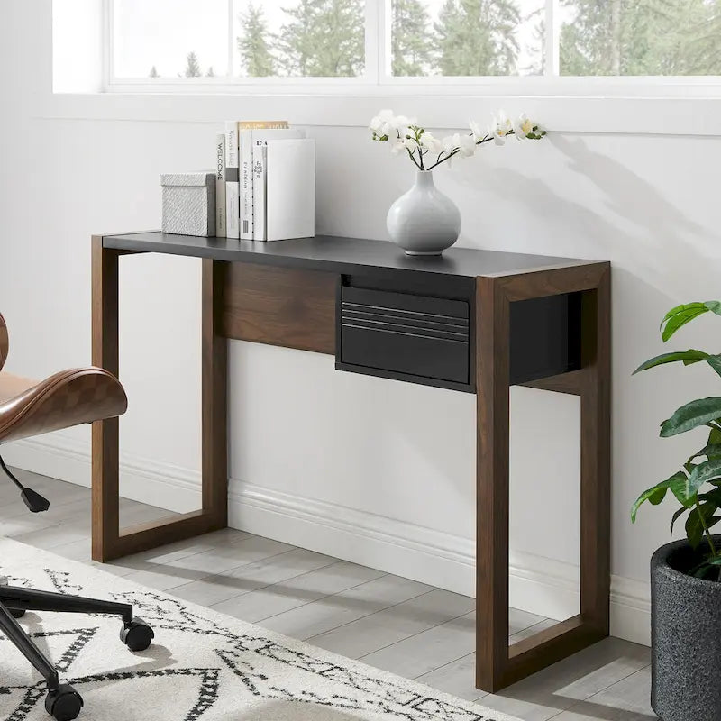 Middlebrook Two-Tone One-Drawer Writing Desk