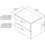 Office 500 2 Drawer Lateral File Cabinet by Bush Business Furniture