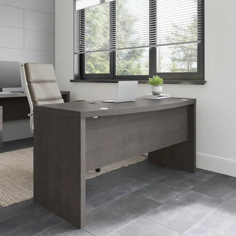 Echo 60W Bow Front Desk by Bush Business Furniture