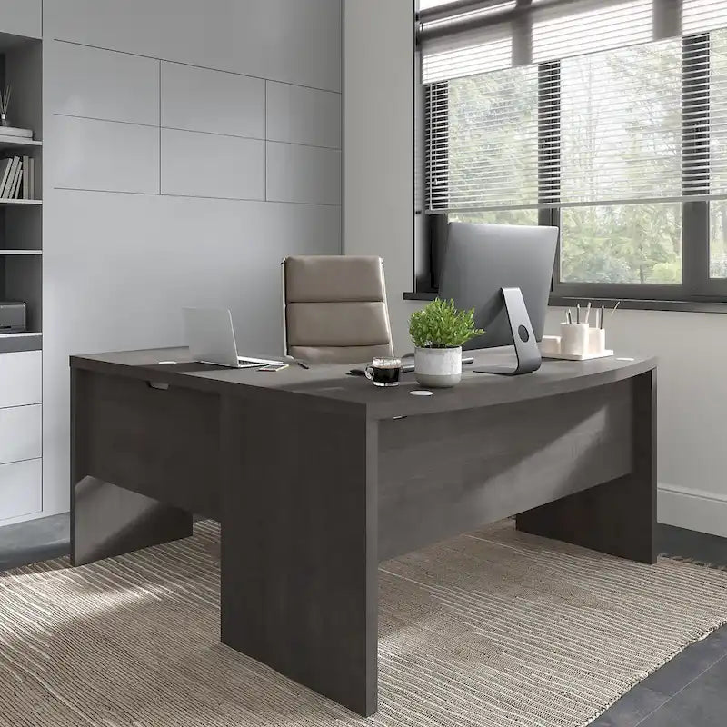 Echo 60W Bow Front Desk by Bush Business Furniture