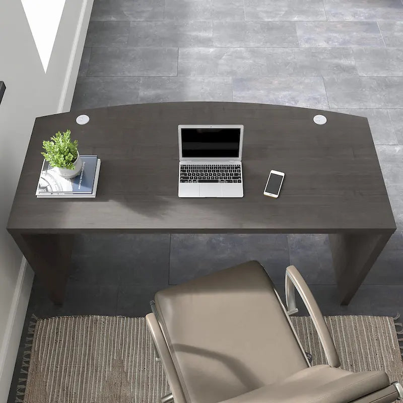 Echo 60W Bow Front Desk by Bush Business Furniture