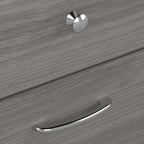 72W 3-position L-shaped Sit to Stand Desk with Hutch by Bush Furniture