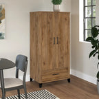 Somerset Tall Kitchen Pantry Cabinet with Drawer by Bush Furniture