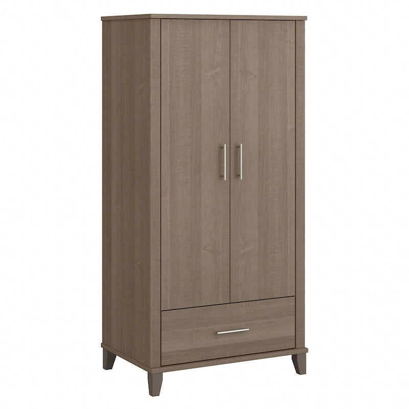 Somerset Tall Kitchen Pantry Cabinet with Drawer by Bush Furniture