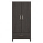 Somerset Tall Kitchen Pantry Cabinet with Drawer by Bush Furniture