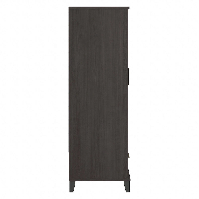 Somerset Tall Kitchen Pantry Cabinet with Drawer by Bush Furniture
