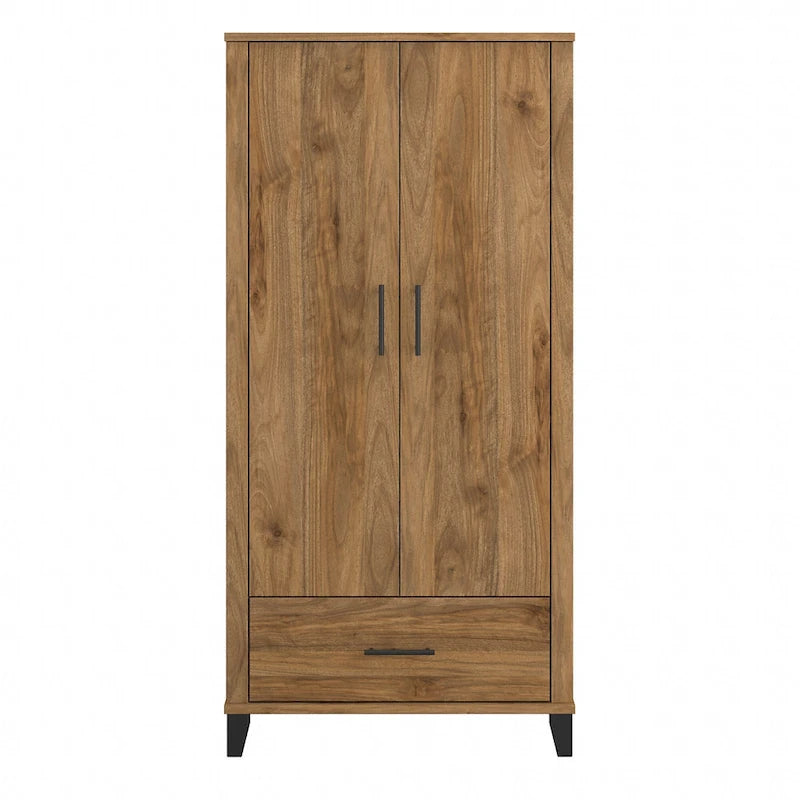 Somerset Tall Kitchen Pantry Cabinet with Drawer by Bush Furniture