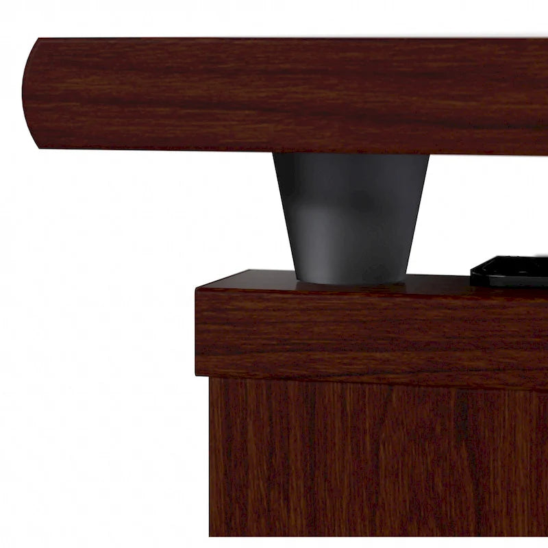 72W 3-position L-shaped Sit to Stand Desk by Bush Furniture