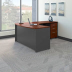 Series C Right Handed L Desk with Drawers by Bush Business Furniture