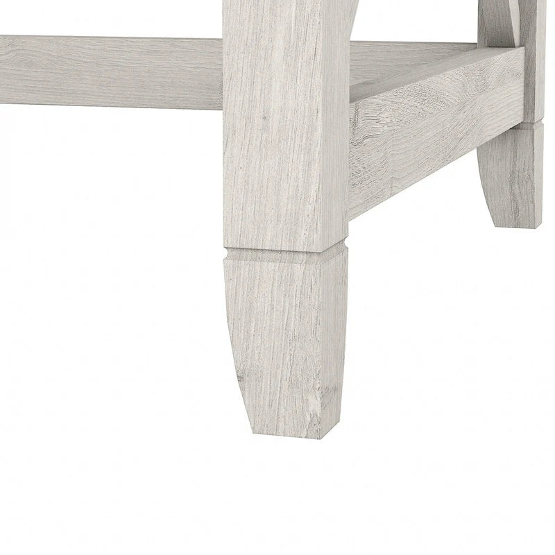 Key West 60W L Shaped Desk with Mobile File Cabinet by Bush Furniture