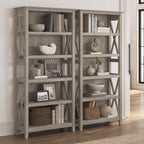 Key West 5 Shelf Bookcase Set by Bush Furniture