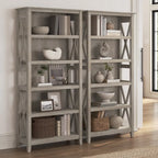 Key West 5 Shelf Bookcase Set by Bush Furniture