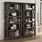 Key West 5 Shelf Bookcase Set by Bush Furniture