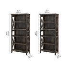 Key West 5 Shelf Bookcase Set by Bush Furniture