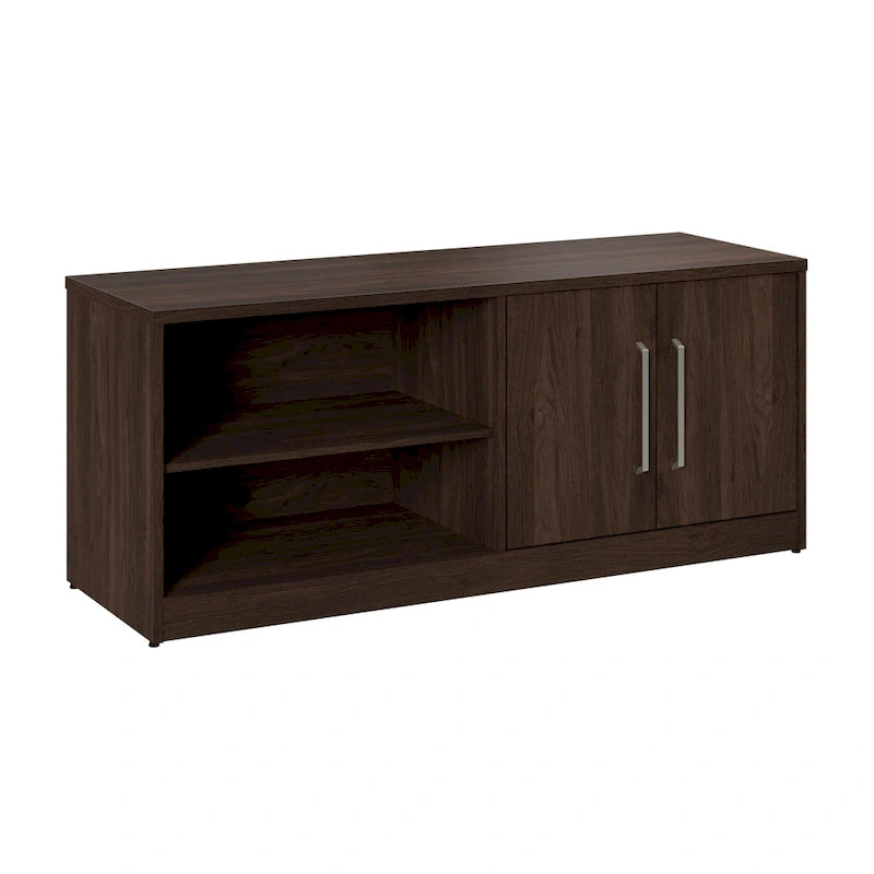 Bush Business Furniture Vista Low Storage Cabinet with Doors, Shelves