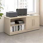 Bush Business Furniture Vista Low Storage Cabinet with Doors, Shelves