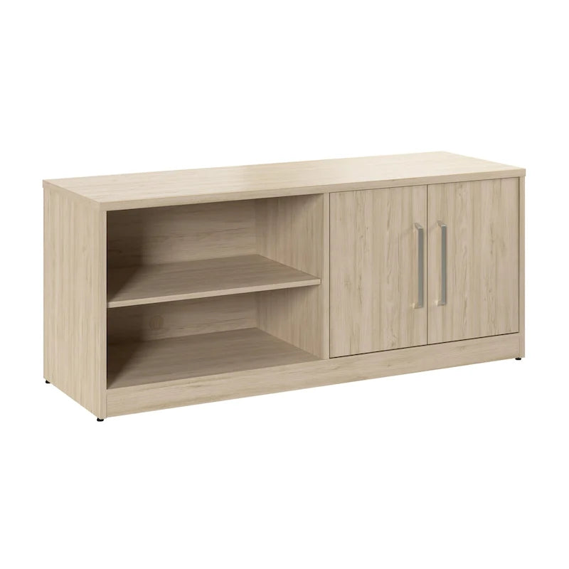 Bush Business Furniture Vista Low Storage Cabinet with Doors, Shelves