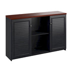 Bush Furniture Fairview Accent Cabinet with Doors and Shelves