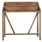 SAFAVIEH Kathryne Dark Walnut Writing Desk