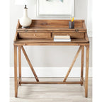 SAFAVIEH Kathryne Dark Walnut Writing Desk