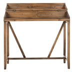 SAFAVIEH Kathryne Dark Walnut Writing Desk