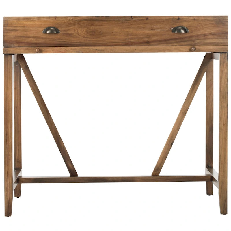 SAFAVIEH Kathryne Dark Walnut Writing Desk