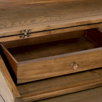 SAFAVIEH Kathryne Dark Walnut Writing Desk