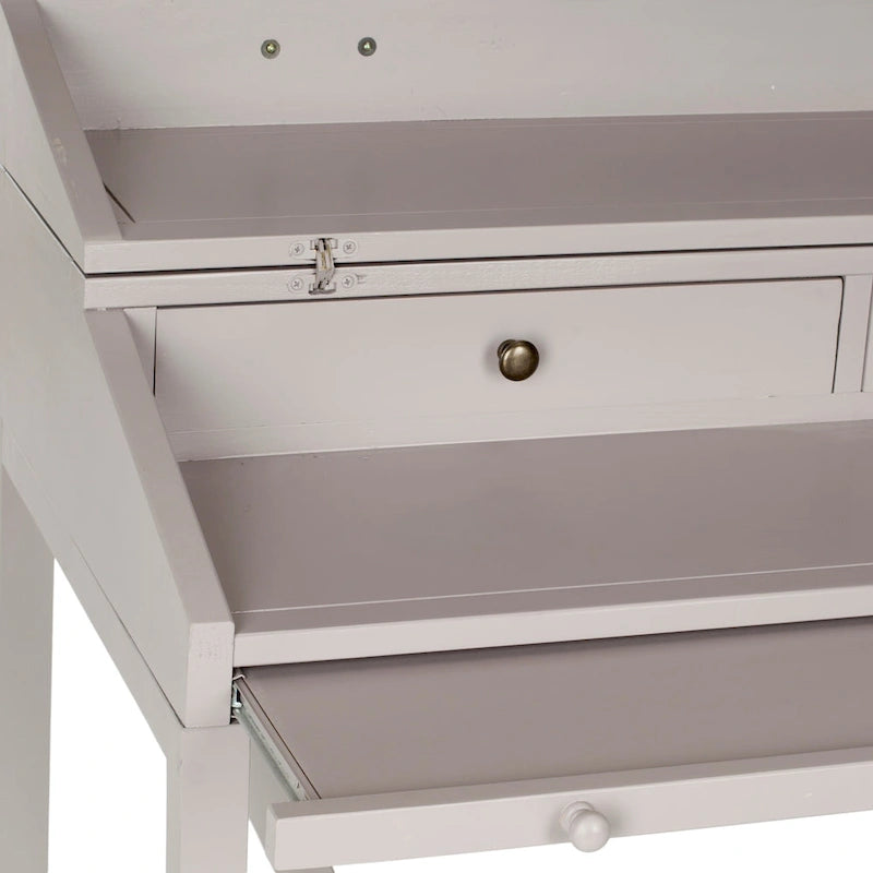 SAFAVIEH Kathryne Dark Walnut Writing Desk