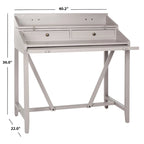 SAFAVIEH Kathryne Dark Walnut Writing Desk