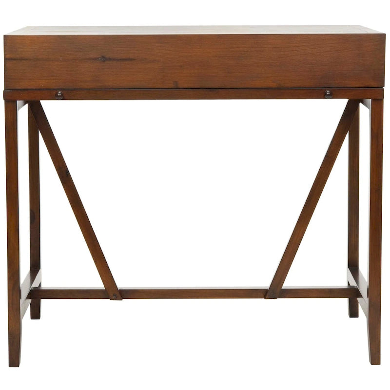 SAFAVIEH Kathryne Dark Walnut Writing Desk