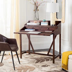 SAFAVIEH Kathryne Dark Walnut Writing Desk