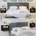 Floating Nightstand with Drawer