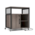 Costway File Cabinet on Wheels with Charging Station & Cable - See Details