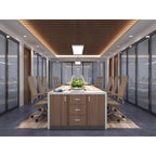 Modern High Back Tall Ribbed Office PU Leather Swivel Tilt Adjustable Cushion Chair Designer Boss Executive