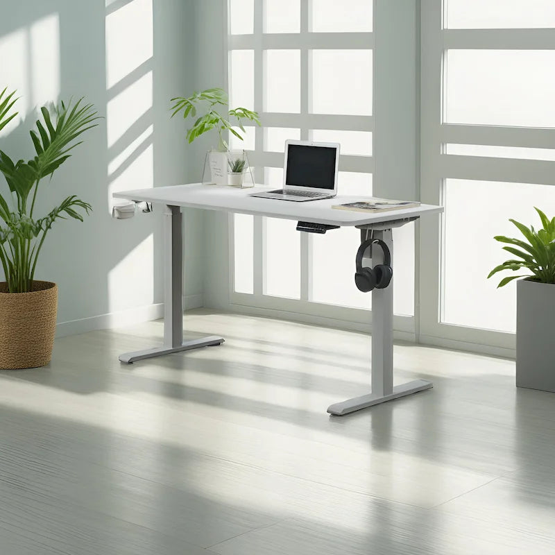 KOWO K3041 55  Electric Height Adjustable Desk - Sit Stand Workstation for Home Office, Memory Preset