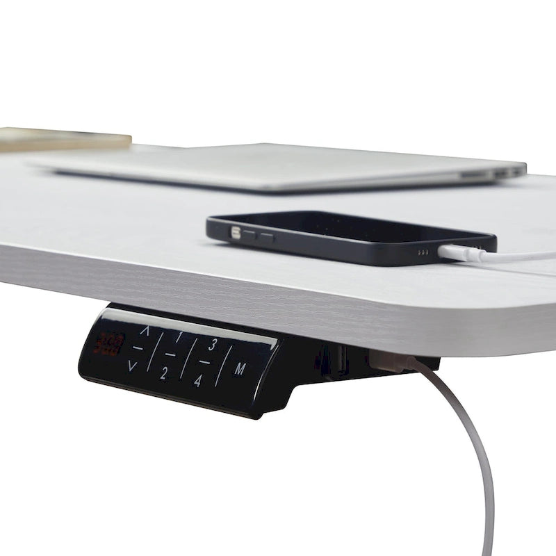 KOWO K3041 55  Electric Height Adjustable Desk - Sit Stand Workstation for Home Office, Memory Preset