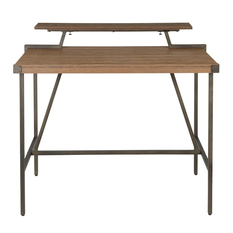 Carbon Loft Gunn Stand Up Desk with Removable Shelf