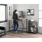 Carbon Loft Gunn Stand Up Desk with Removable Shelf