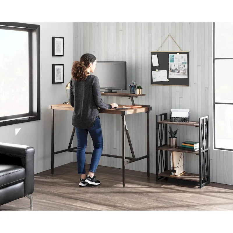 Carbon Loft Gunn Stand Up Desk with Removable Shelf