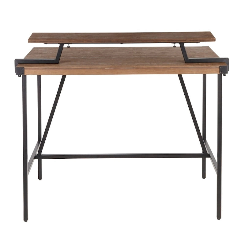Carbon Loft Gunn Stand Up Desk with Removable Shelf