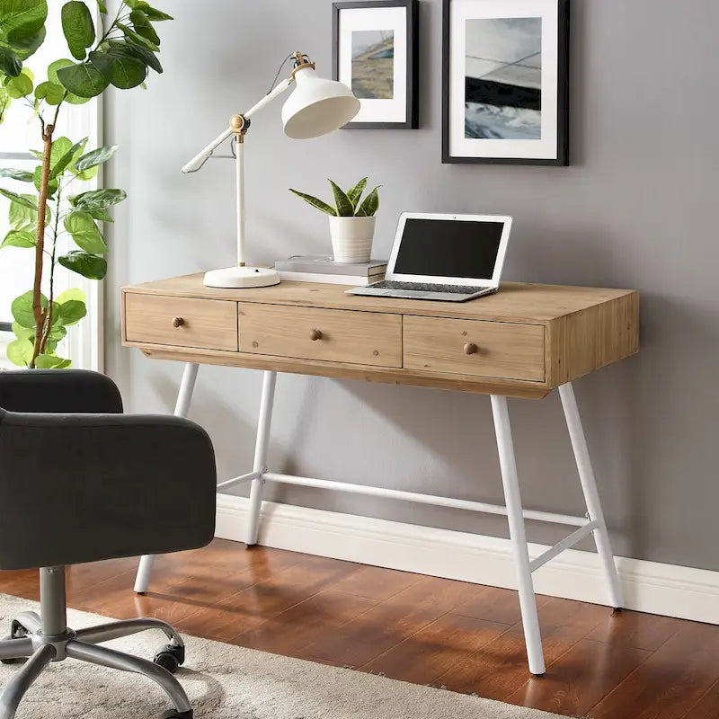 Trail 3-Drawer Desk