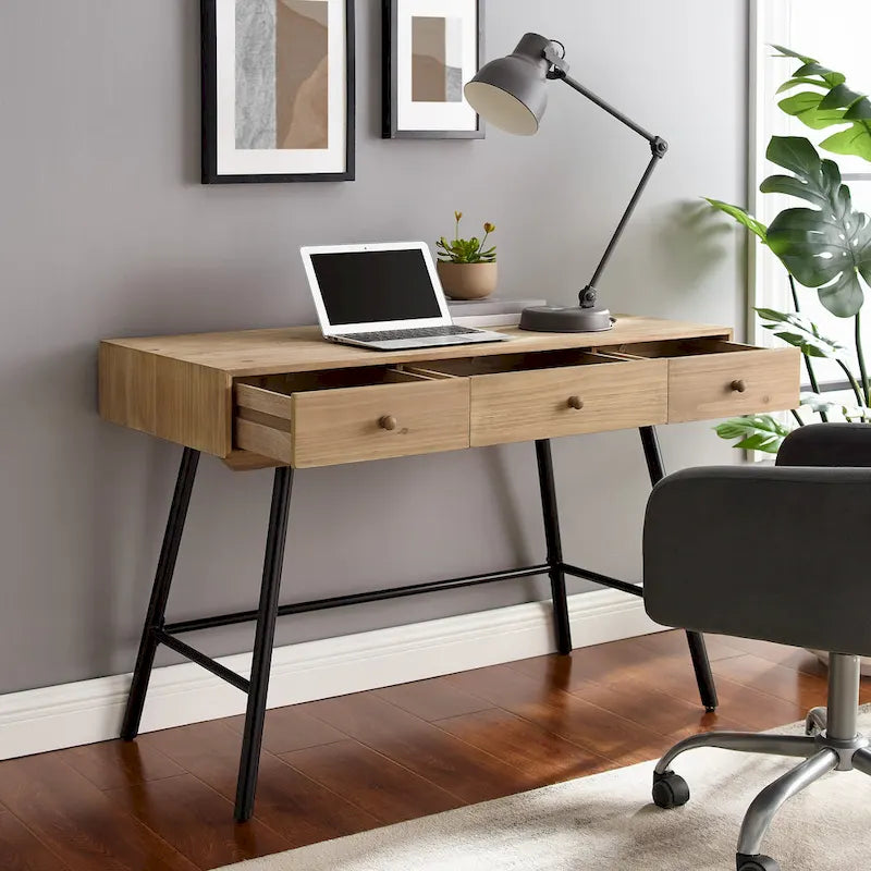Trail 3-Drawer Desk