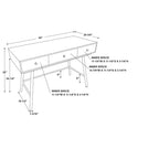 Trail 3-Drawer Desk