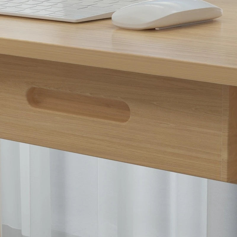 Kerrogee 47.2  Wood Computer Desk with 2 Drawers - 4 Colors