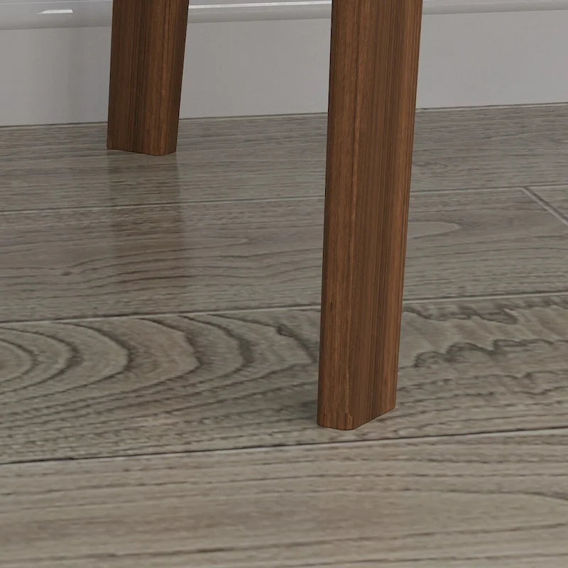 Kerrogee 47.2  Wood Computer Desk with 2 Drawers - 4 Colors