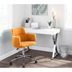 Carson Carrington Duved Contemporary Fabric Office Chair - N/A