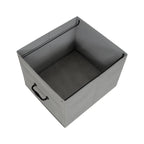 2 Drawer Mobile File Cabinet Rolling Printer Stand with Open Storage Shelf Fabric Vertical Filing Cabinet