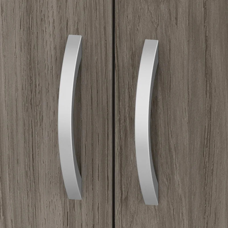 Hybrid Tall 5 Shelf Bookcase with Doors by Bush Business Furniture