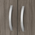 Hybrid Tall 5 Shelf Bookcase with Doors by Bush Business Furniture